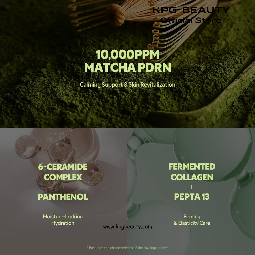 TIRTIR Matcha PDRN Calming Cream 1.69 Fl Oz | 24H Hydrating Korean Cruelty Free Moisturizer Daily Skin Care for Sensitive to All Skin 50ML TIRTIR