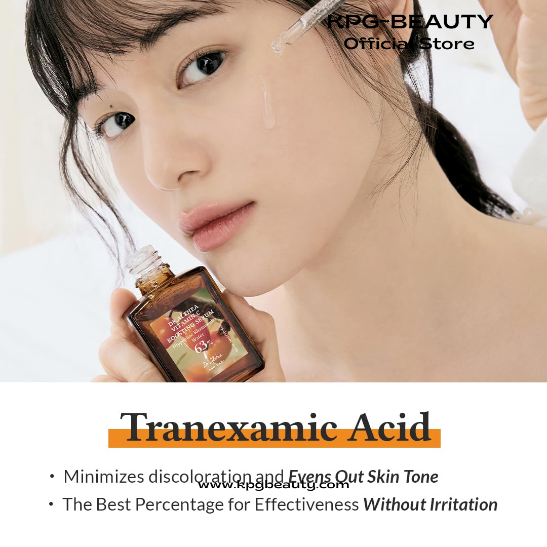 Dr.Althea Vitamin C Boosting Serum | Daily Facial Serum with TRANEXAMIC ACID for All Skin Types | Helps Remove Dark Spots & Uneven Skin Tone | Korean Vegan Skin Care (Vitamin C Boosting RENEWED) 30 ml