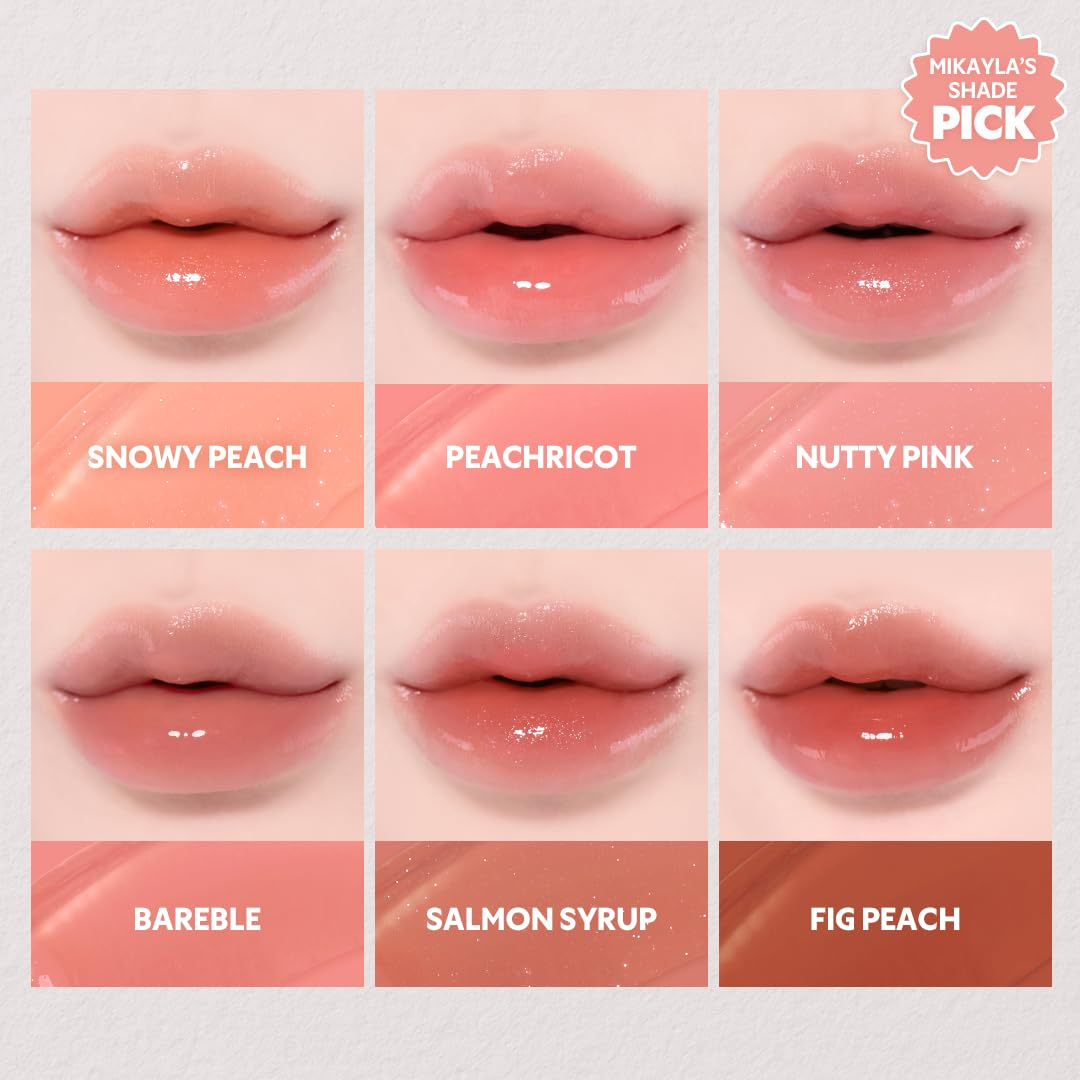 TIRTIR Mini Size Waterism Tinted Lip Gloss #20 Fever Red, 1.8g – Kiss Ready Lipgloss, 12H Long Lasting Non Sticky Natural Tinted Glow Korean Multiuse Cheek and Lip Tint TIRTIR