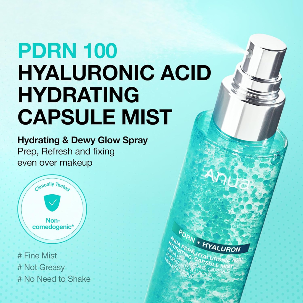 ANUA PDRN Collagen Glow Facial Serum Spray 100ml KPG BEAUTY KPGBEAUTY