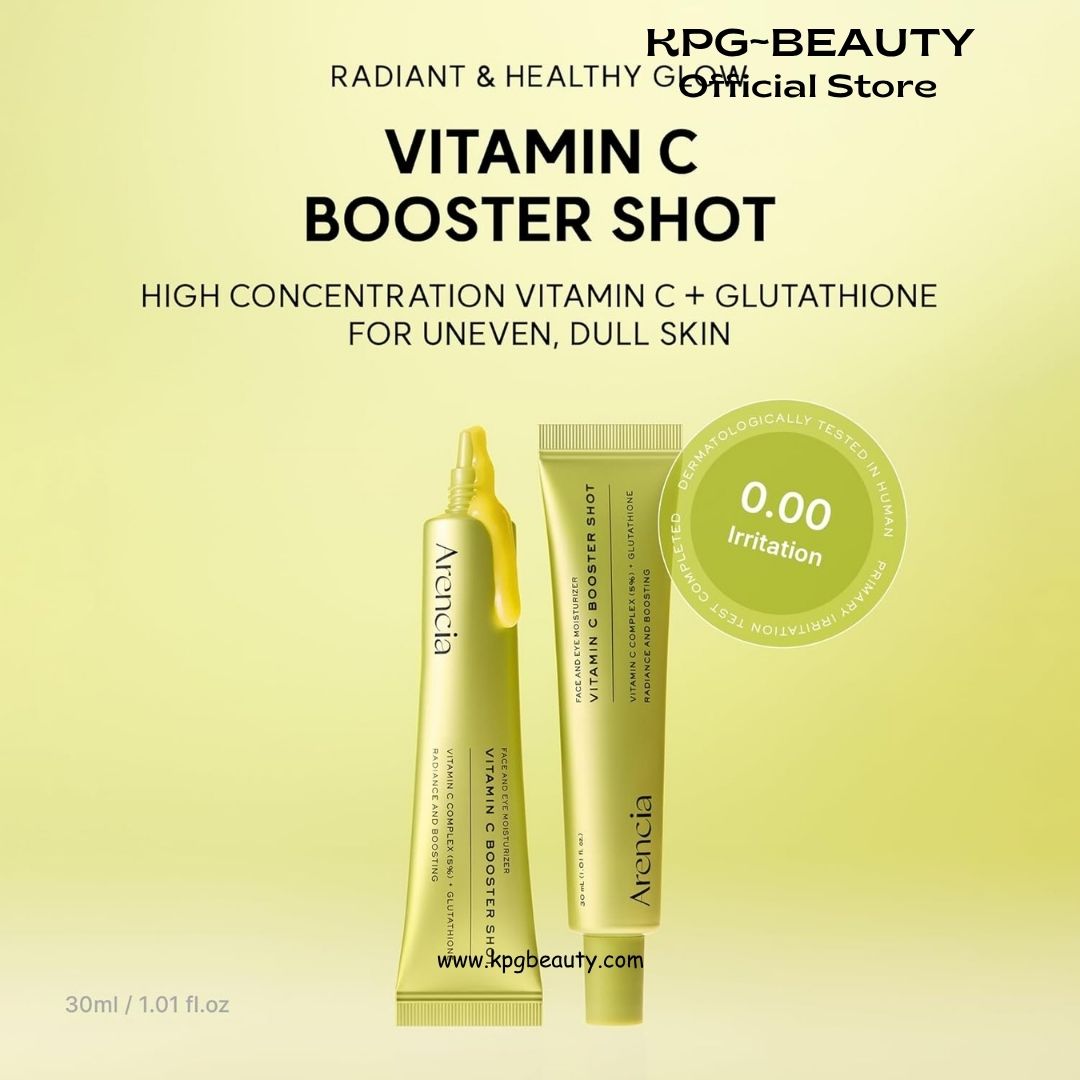 Arencia Vitamin C Booster Shot Serum Dark Spot & Glass Skin Care KPG BEAUTY Arencia
