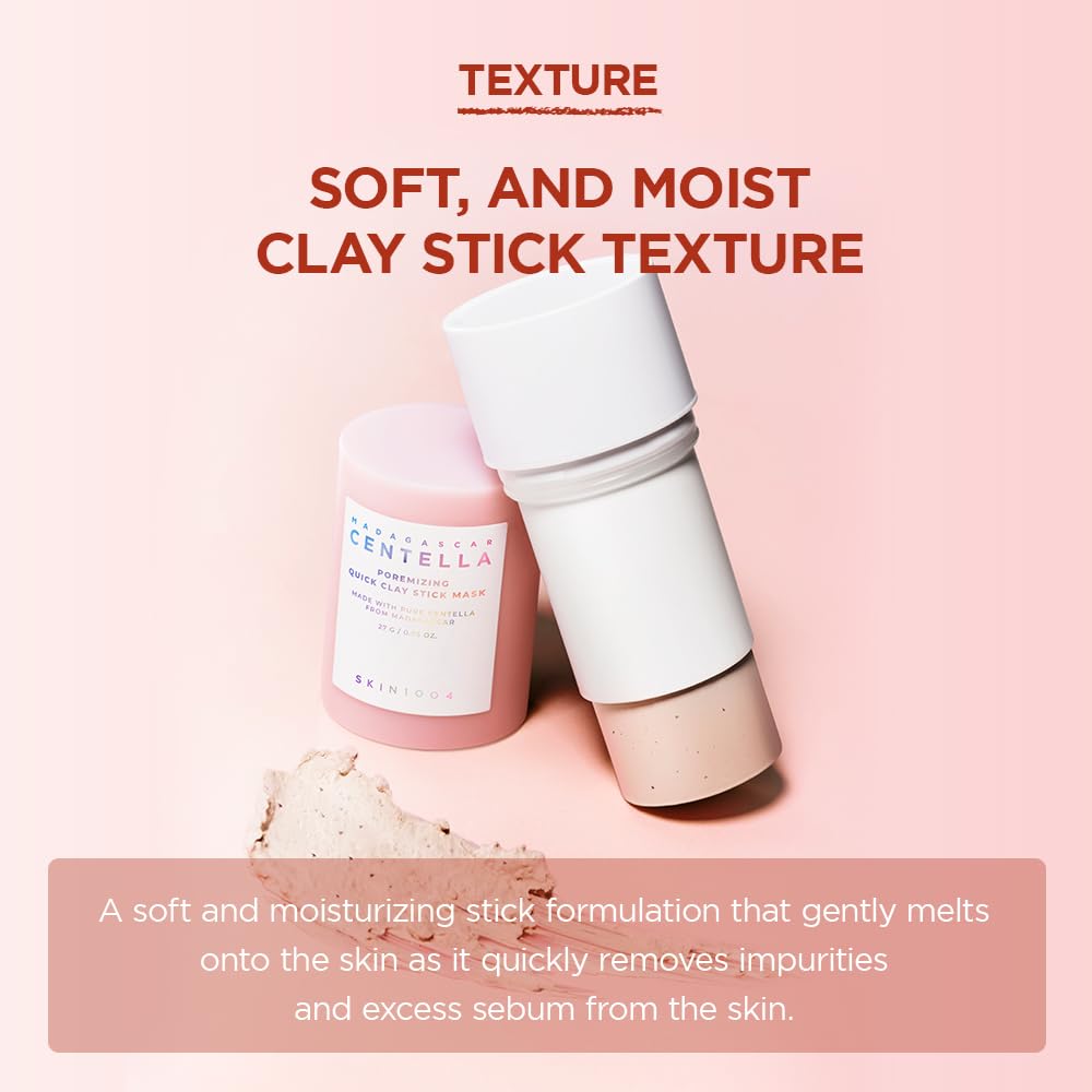 Skin1004 Poremizing Quick Clay Stick Mask Sebum Soaking Clay Mask Stick