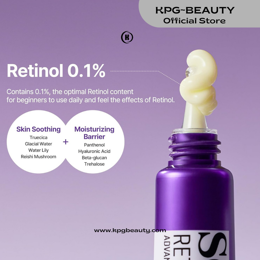 SOME BY MI Retinol Intense Advanced Triple Action Eye Cream – 1.01Oz, 30ml – Korean Retinol Under Eye Cream Anti Aging for Fine Lines – Brightens Dark Circles & Smooths Skin Texture – Korean Skin Care