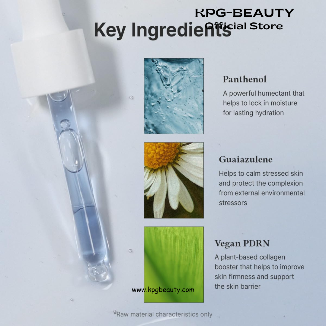 Dr.Althea Aqua Marine Deep Serum | Instant Hydration & Soothing Facial Serum for All Skin Types | Korean Vegan Skincare 30ml Dr Althea