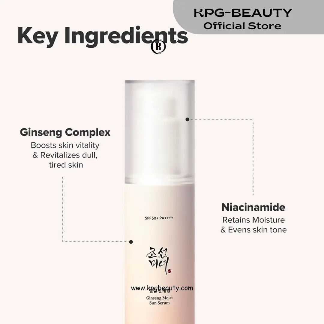 Beauty of Joseon Ginseng Moist Sun Serum 50ml KPG BEAUTY Beauty of Joseon