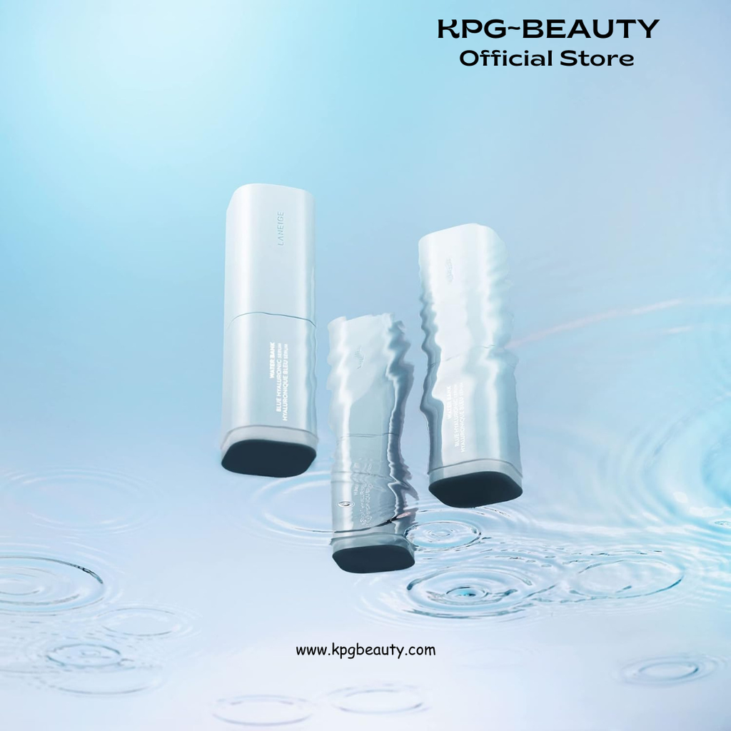 LANEIGE Water Bank Blue Hyaluronic Serum 50ML: Hydrating Face Serum with Peptide & Green Tea Enzyme to Improve Skin Firmness & Radiance LANEIGE