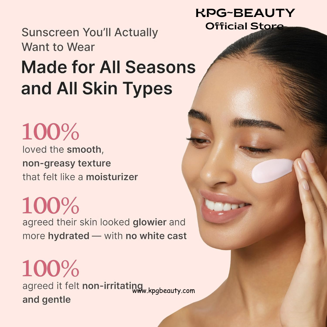 medicube No Cast Just Glow Collagen Sunscreen | SPF 50 Broad Spectrum Face Sunscreen | Lightweight, Non-Sticky, Hydrating Formula | Peptide, Cica for Soothing & Glow | Korean Skincare Medicube
