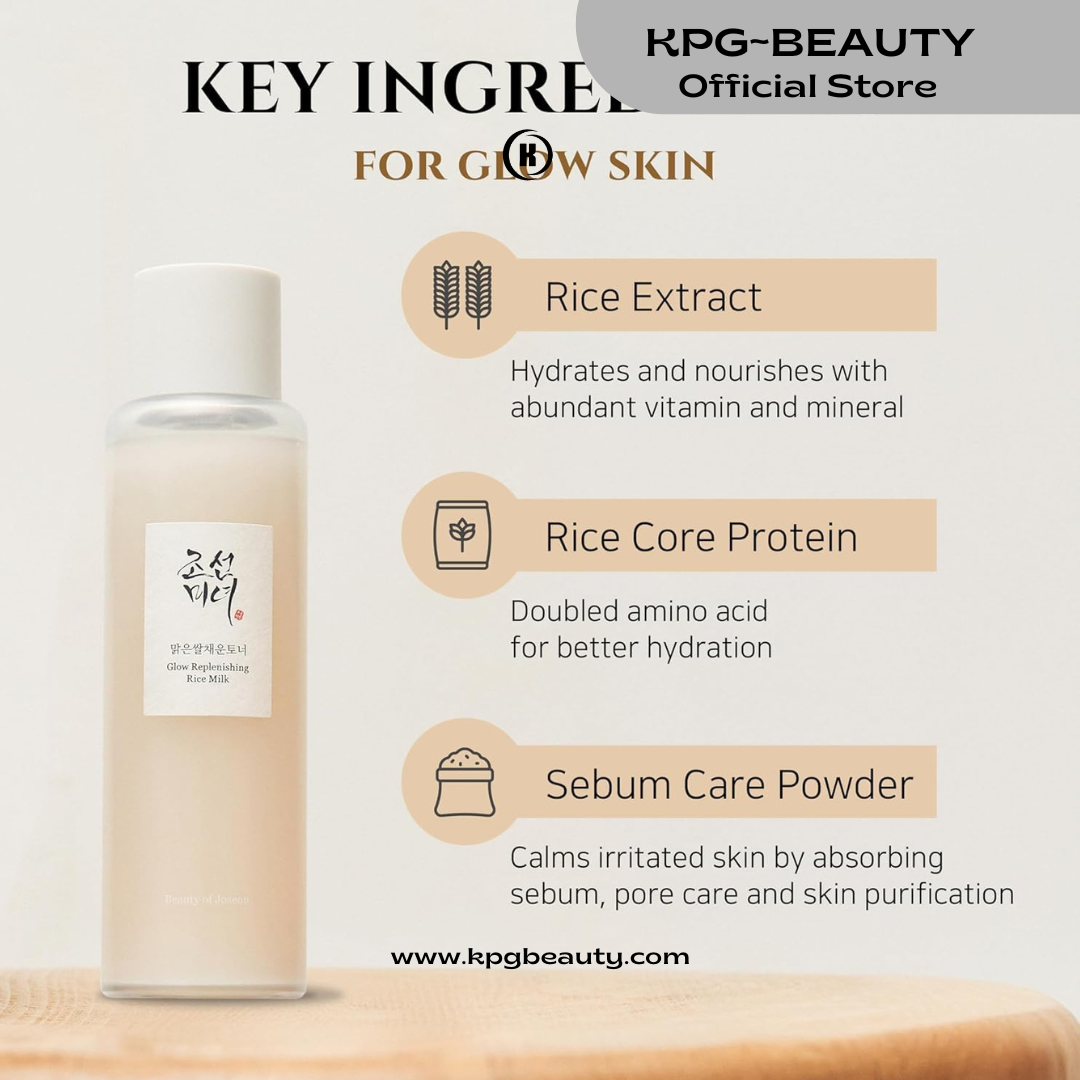 [Beauty of Joseon] Glow Replenishing Rice Toner (150ml) | Hydrating & Balancing Facial Toner for Oily and Combination Skin, Korean Skincare with Rice Extract