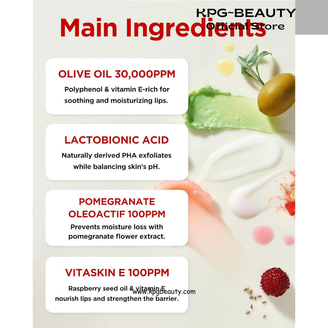 TOCOBO Vita Glazed Lip Mask – Vegan Overnight Lip Sleeping Mask for Dry, Chapped Lips | PHA (Lactobionic Acid) Gentle Exfoliation | Non-Sticky Glazed Balm, Korean Skincare, 0.68 oz Tocobo