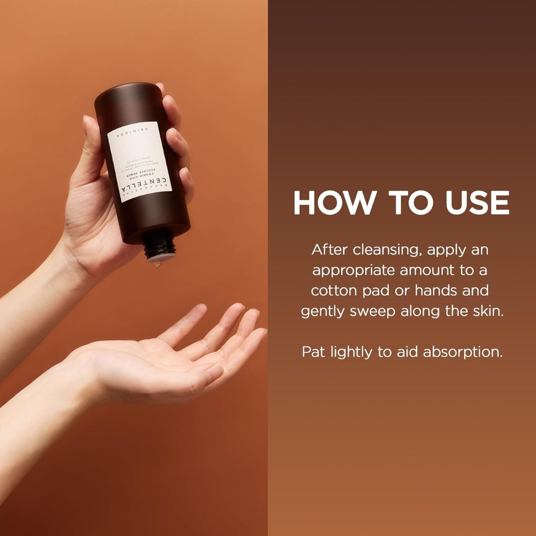 SKIN1004 Probio-Cica Essence Toner, 210ml, Korean Hydrating Face Toner with Fermented Centella Asiatica & 5 Types of Hyaluronic Acid, Soothing Facial Toner Essence, Daily Korean Skin Care SKIN1004