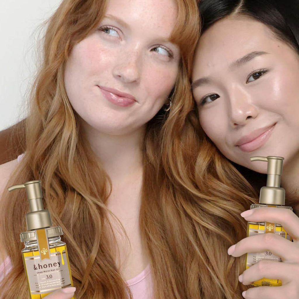 &honey Deep Moist Hair Oil 100ml KPG BEAUTY &honey