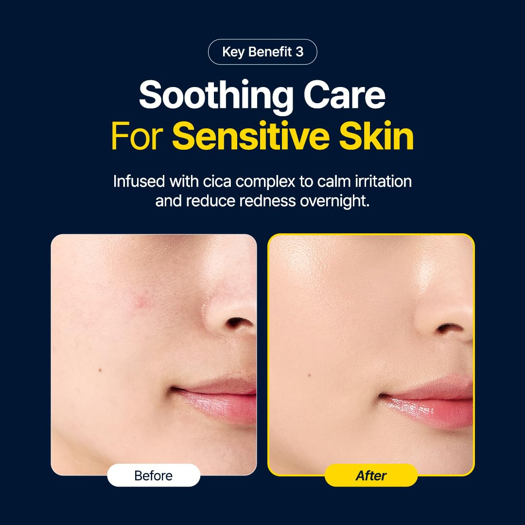 PURITO Luminous Ceramide Sleeping Pack | Overnight Recovery Cream with Five Ceramides for Dry & Sensitive Skin | Ceramide, Hydration Lock | Vegan & Cruelty-Free, Korean Skincare, 100mL Purito Seoul
