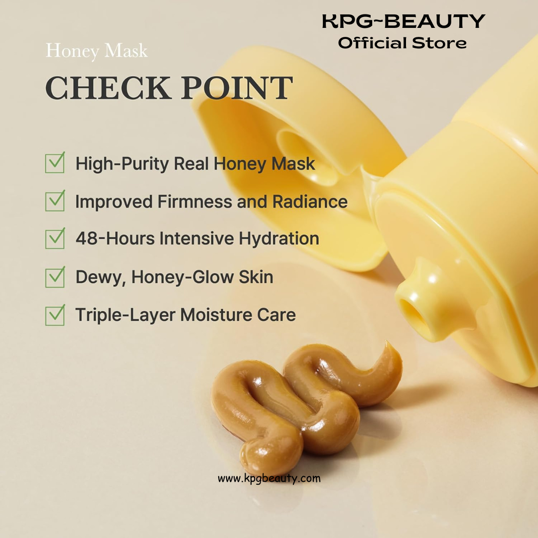 I'm from Honey Mask, Deep Nourishing Wash-Off Mask with Natural Honey, Glass & Dewy Glow, Long-Lasting Hydration, Korean Skin Care 70ml IAM FROM