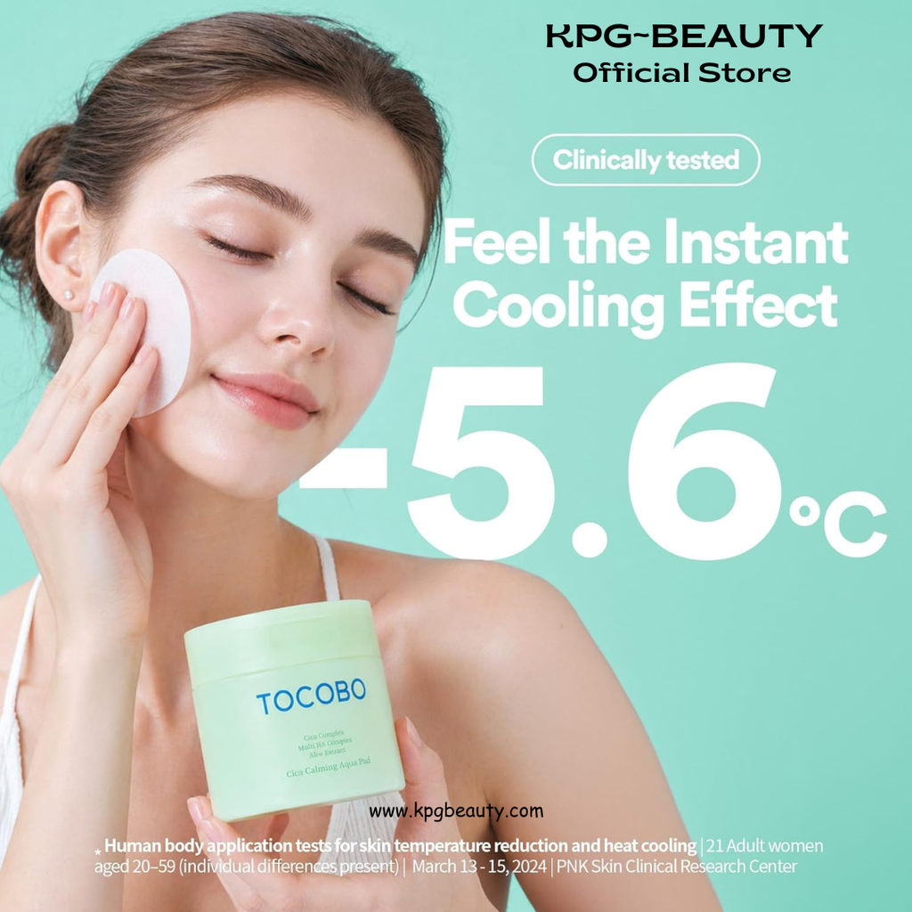 TOCOCO Korean Skincare CICA Calming Aqua PAD Tocobo