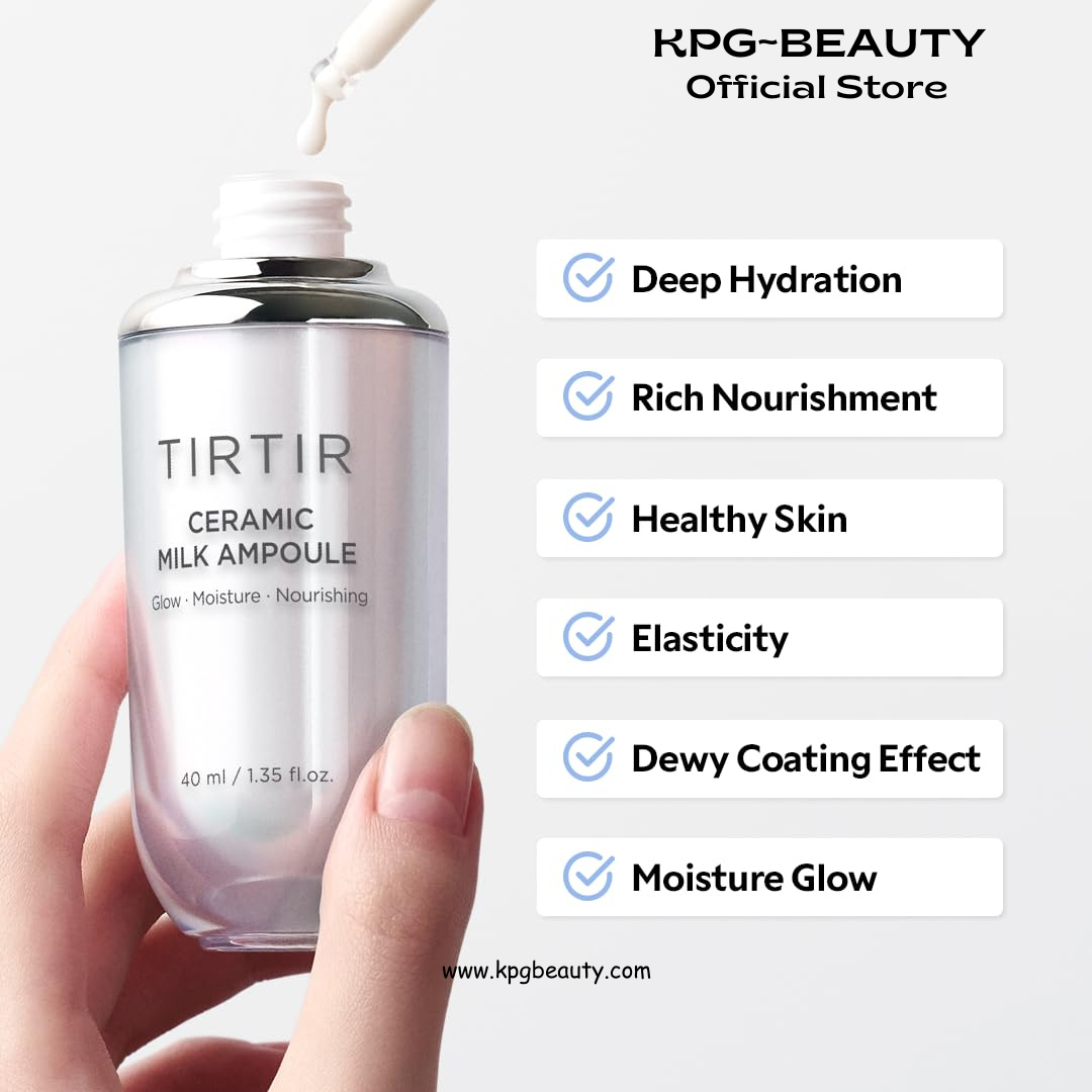 TIRTIR Ceramic Milk Ampoule 40ML TIRTIR