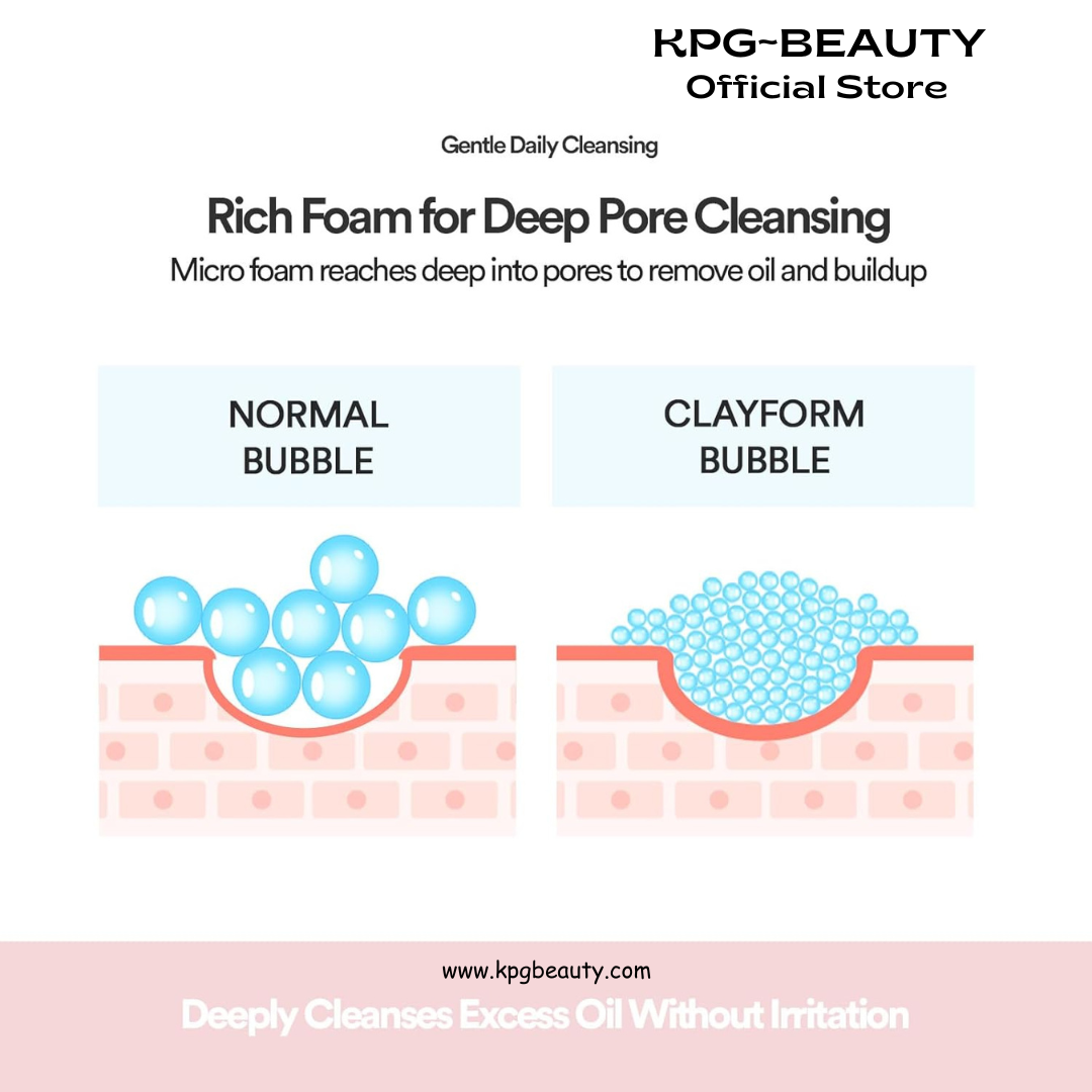 TOCOBO Korean Skincare Clay Cleansing foam 150 ml Tocobo