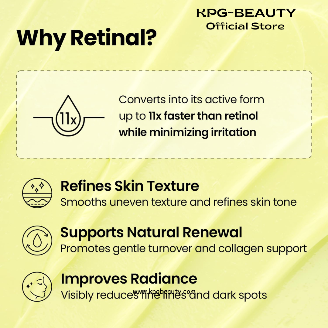 K-SECRET SEOUL 1988 Retinal Cream – Formulated with Advanced Retinal Liposome 1% and Fermented Rice Extract | Daily Fine Lines and Skin Texture Care | Korean Skincare, 50ml KSecret