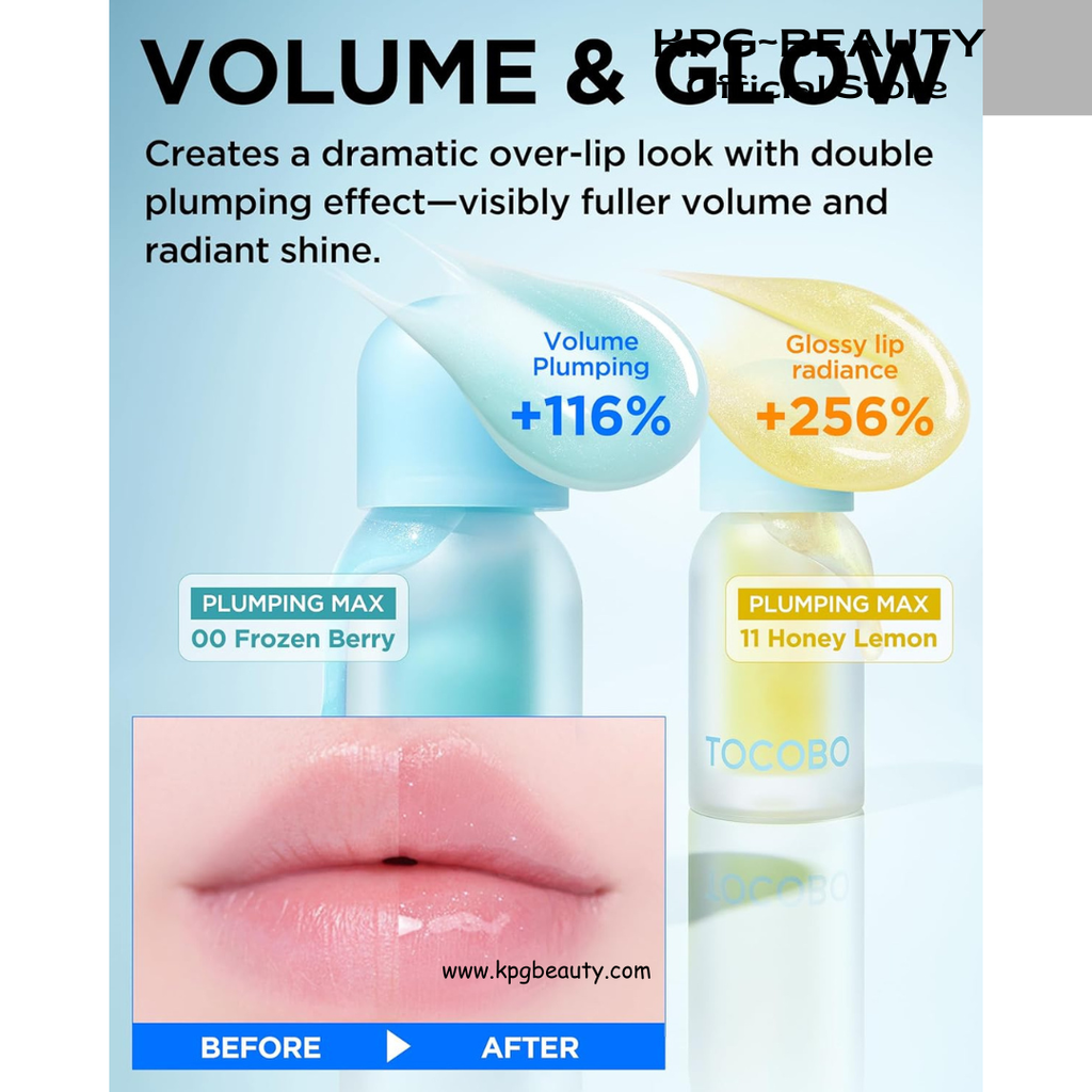 TOCOBO Juicy Berry Plumping Lip Oil 18 Cozy Pink (Muted Rose) – Korean Vegan Tinted Gloss with Volufiline™ | Universal MLBB, Silicone Tip, Non-Sticky, 0.12 fl.oz Tocobo