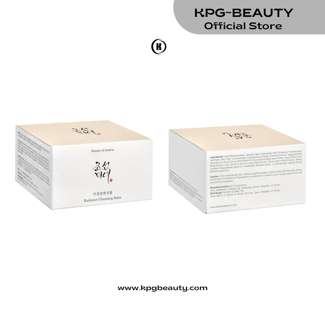 Beauty of Joseon Radiance Cleansing Balm Makeup, Sunscreen, Pore Cleanser for Sensitive Acne Skin. Korean Skincare for Men and Women 100ml, 3.38 fl.oz