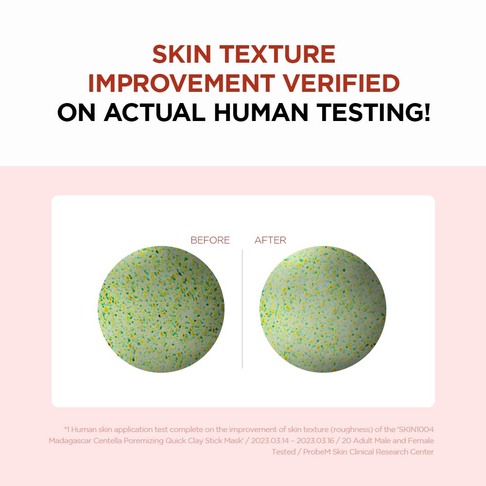 Skin1004 Poremizing Quick Clay Stick Mask Sebum Soaking Clay Mask Stick