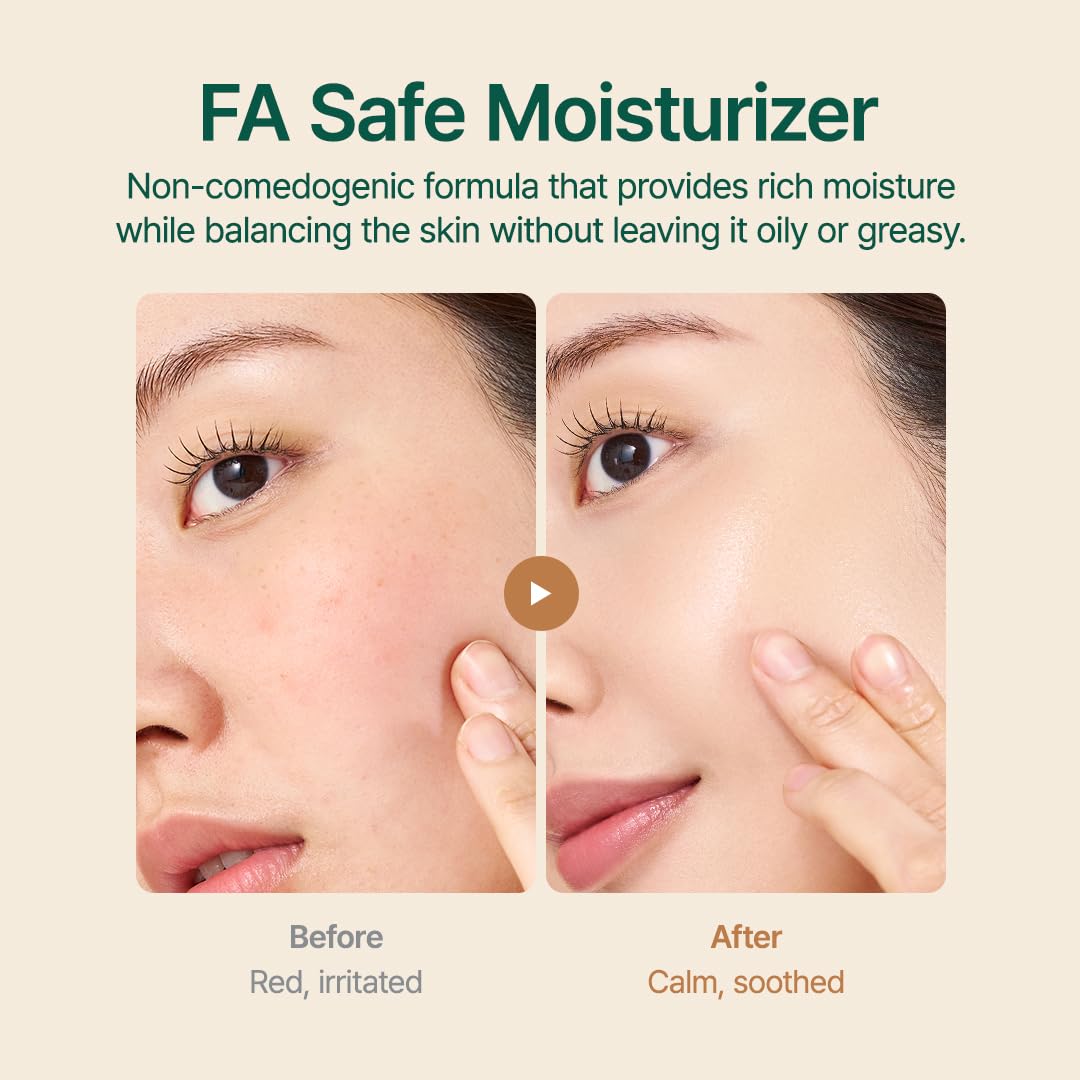 PURITO Oat In Calming Gel Cream, Oat Seed Water Hydration & Soothing, Lightweight, Non-Sticky FA Safe Moisturizer for Sensitive Skin, Non-Comedogenic, Fragrance-Free 100 ml