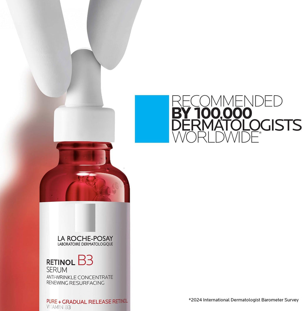 La Roche-Posay Pure Retinol Face Serum with Niacinamide & Hyaluronic Acid 30ml KPG BEAUTY (PREORDERS 15-25 DAYS) La Roche-Posay