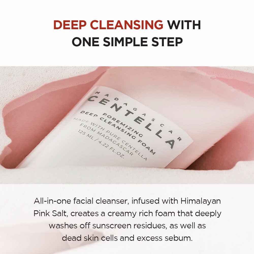 Skin1004 Poremizing Deep Cleansing Foam Sebum-removing Deep Cleanser 125 ml