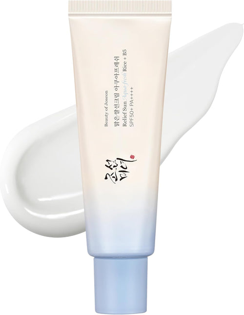 Beauty of Joseon Relief Sun Aqua Fresh Sunscreen, SPF 50+ PA++++, Water-Based Formula