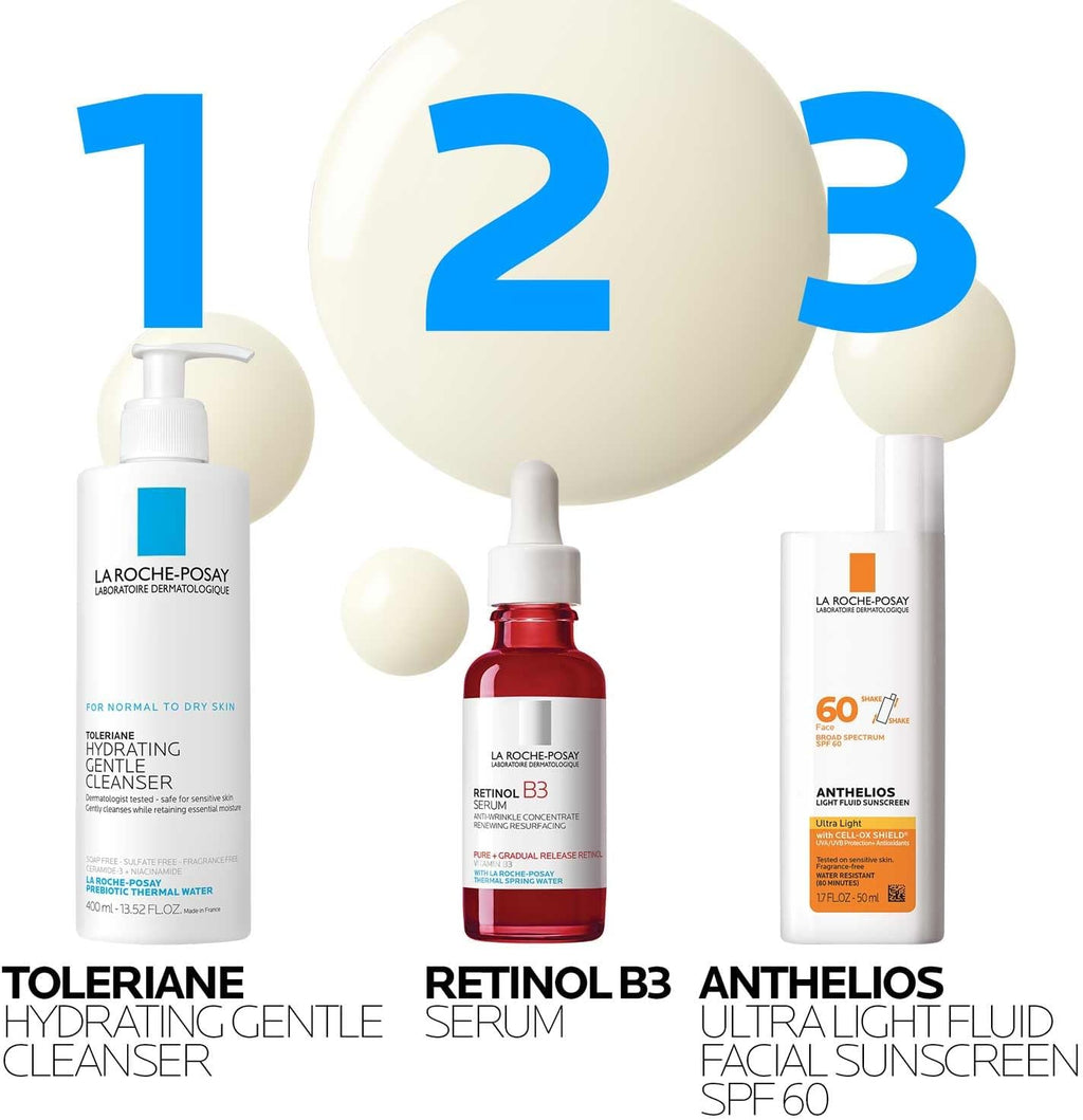 La Roche-Posay Pure Retinol Face Serum with Niacinamide & Hyaluronic Acid 30ml KPG BEAUTY (PREORDERS 15-25 DAYS) La Roche-Posay