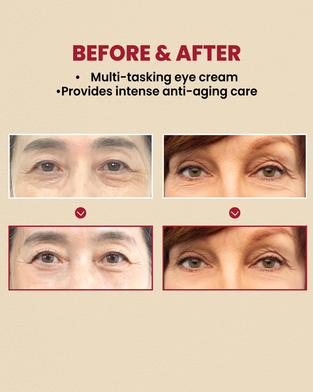 KSECRET SEOUL 1988 Eye Cream : Retinal Liposome 4% + Fermented Bean, wrinkle care, anti-aging, skin elasticity, pigmentation, retinol, 30ml