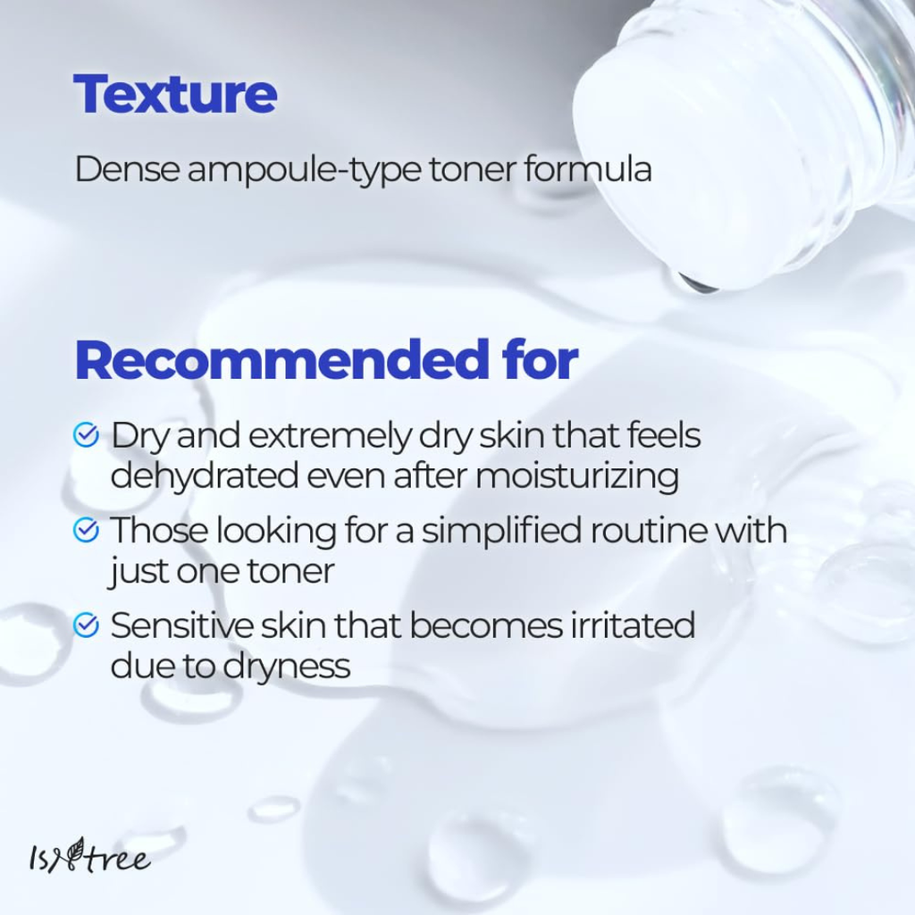 IsNtree Hyaluronic Acid Toner 200ml 6.76 fl.oz | Provides Moisture to Dry Skin | Refreshes & hydrates The Skin | Korean Skincare ISNTREE