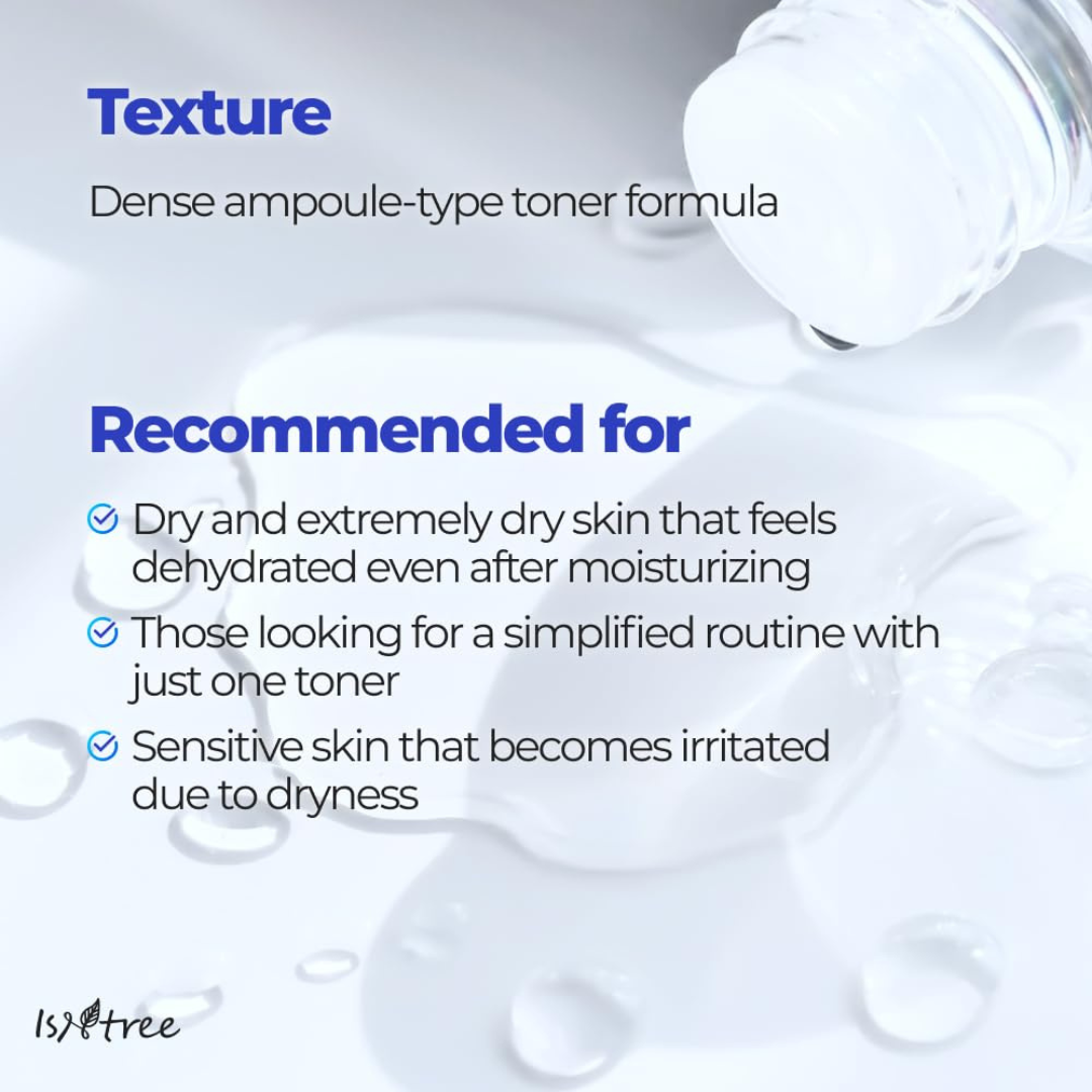 IsNtree Hyaluronic Acid Toner 200ml 6.76 fl.oz | Provides Moisture to Dry Skin | Refreshes & hydrates The Skin | Korean Skincare ISNTREE