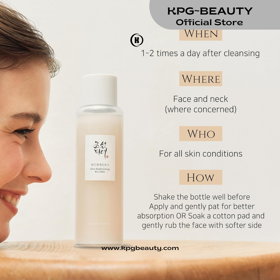 [Beauty of Joseon] Glow Replenishing Rice Toner (150ml) | Hydrating & Balancing Facial Toner for Oily and Combination Skin, Korean Skincare with Rice Extract