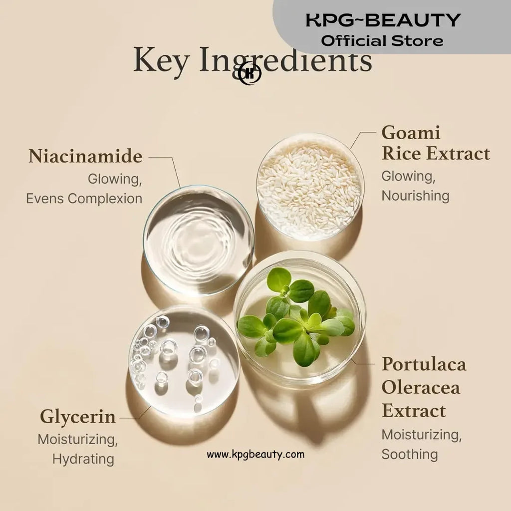 I'm from Rice Toner, Milky Toner for Glowing Skin, Korean Rice, Glow Essence with Niacinamide 150 ML KPG BEAUTY - KPGBEAUTY