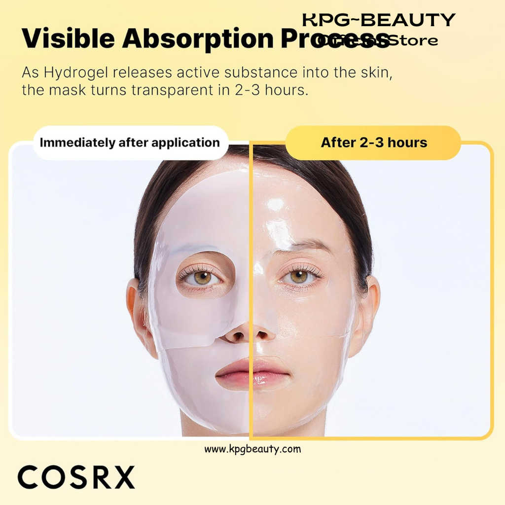 COSRX Snail Mucin Sheet Mask 10EA + Hydrogel Collagen Mask 3EA- Self Care, Stocking Stuffers, Travel Essentials, Gifts for Women, Face Masks for Dry Skin, Korean Skin Care COSRX