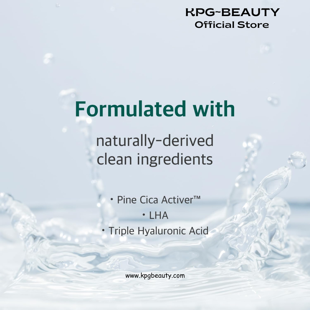ROUND LAB Pine Calming Cica Pad 50pcs, 7cm Wide Cooling and Soothing Toner Pads with Pine Cica, BHA + LHA, and Hyaluronic Acid for Heated, Acne-Prone Skin, Multi-Zone Hydration, Korean Skincare Round Lab