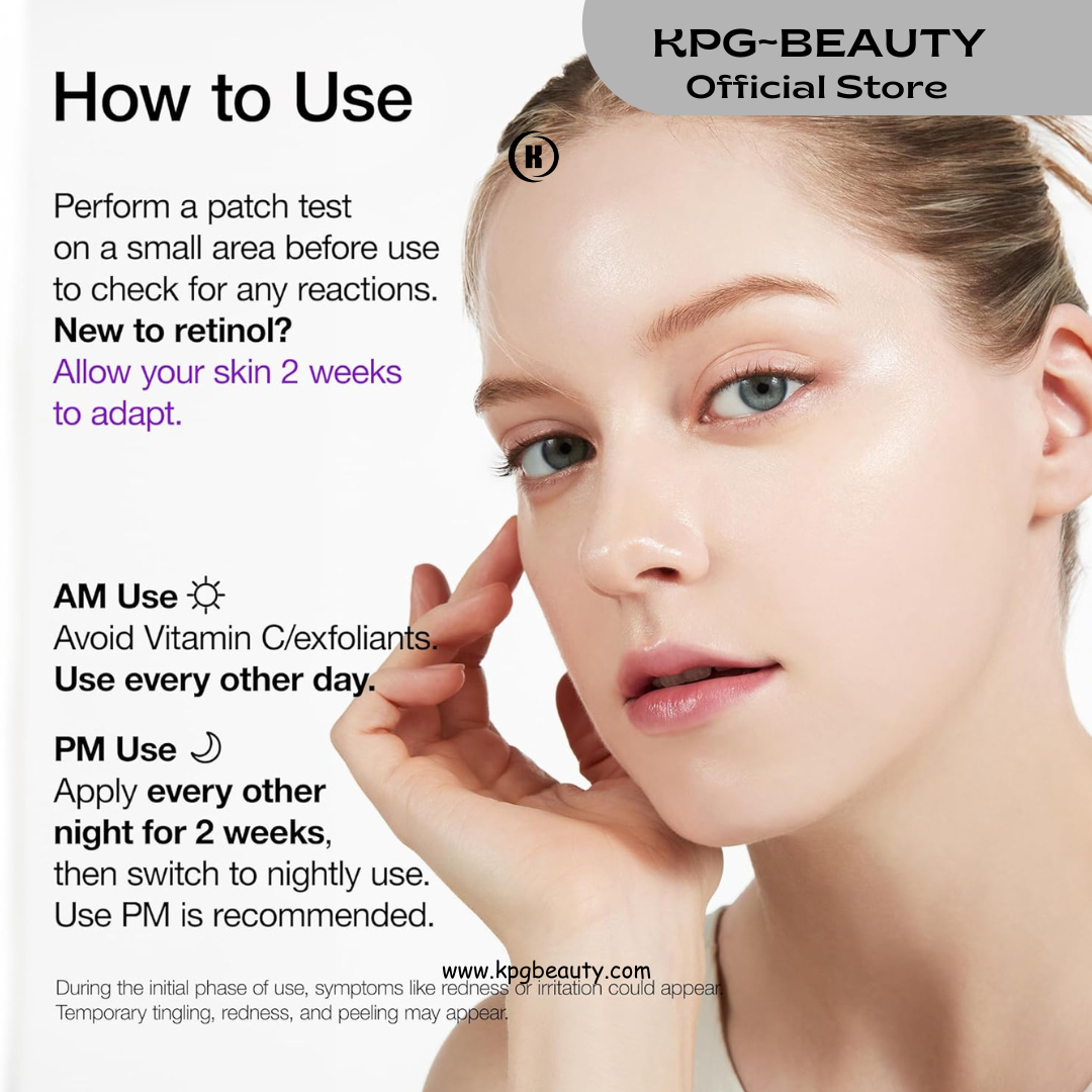 ANUA Retinol 0.1 Caffeine Revitalizing Eye Cream, Under Eye Cream For Hydration, Glow Up Eye Contour, Niacinamide, Retinol For Face, Night Cream For Eye Care, Korean Skin Care 30g KPG BEAUTY