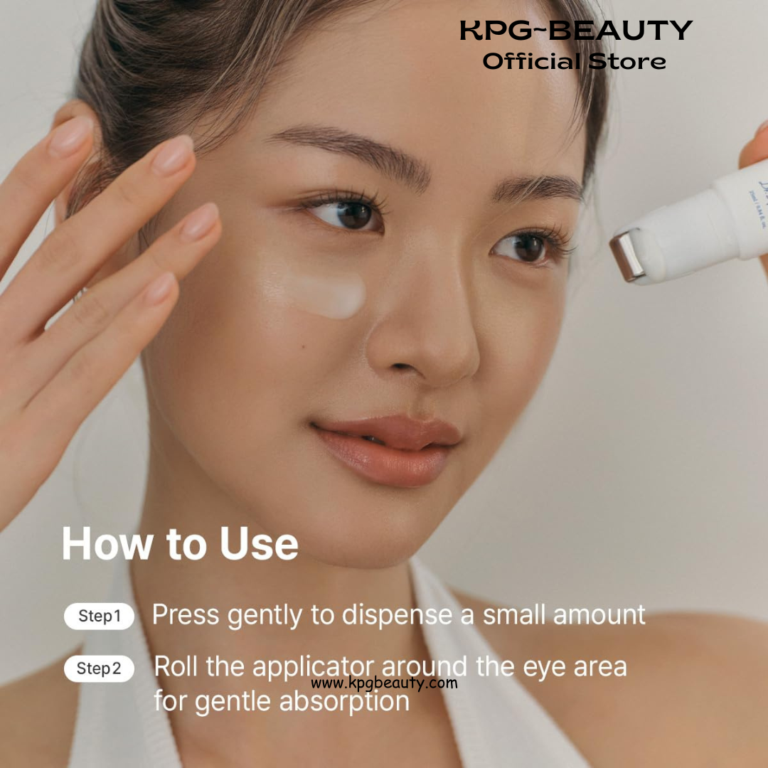 Dr.Althea Retinol Flat Iron Eye Roller | Face Lift Serum with Gua Sha Roller | Antiaging Care with Madecassoside & Centella & Hyaluronic Acid | Vegan Korean Skincare, 25ml Dr Althea