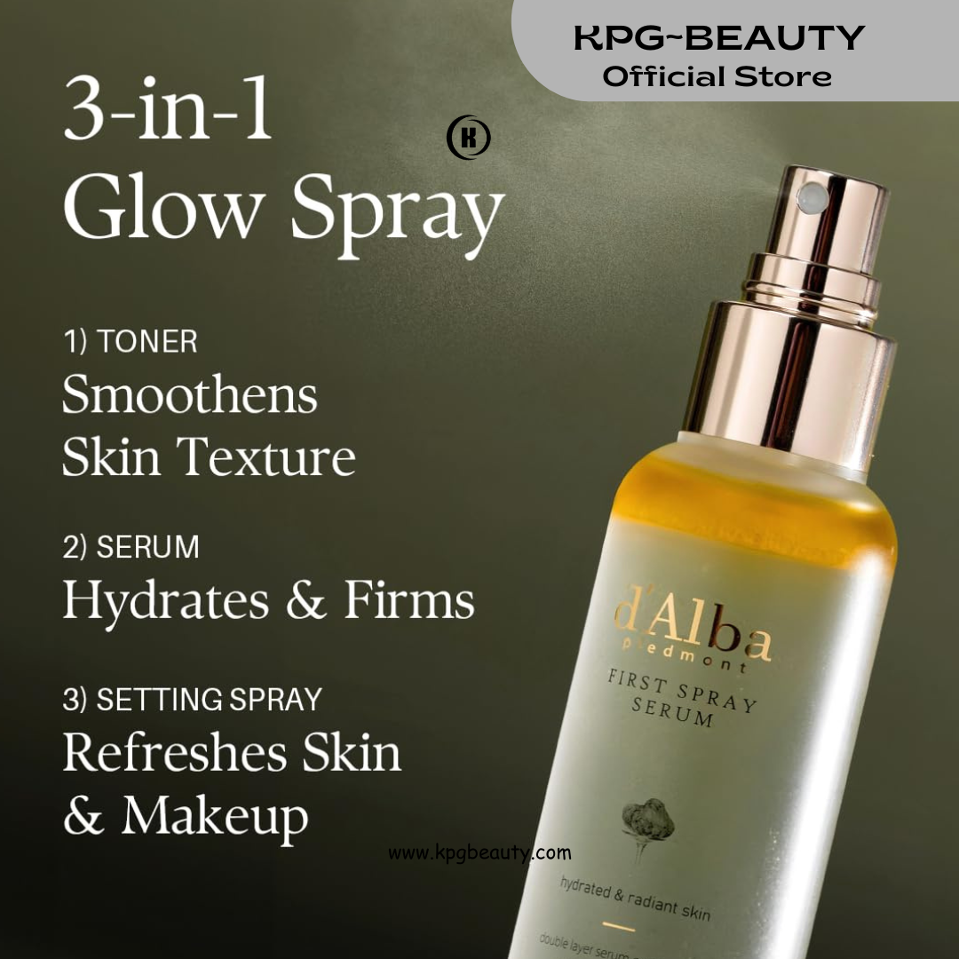 D'Alba Piedmont Italian White Truffle First Spray Serum 100ml KPG BEAUTY