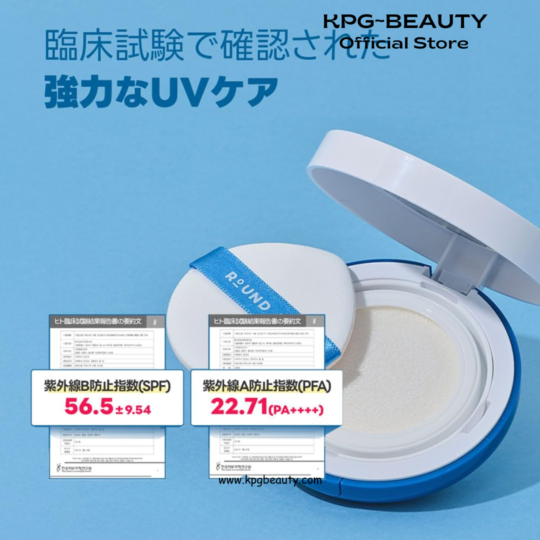 ROUND LAB Birch Juice Moisturizing Sun Cushion SPF 50+ PA++++ 15g Round Lab