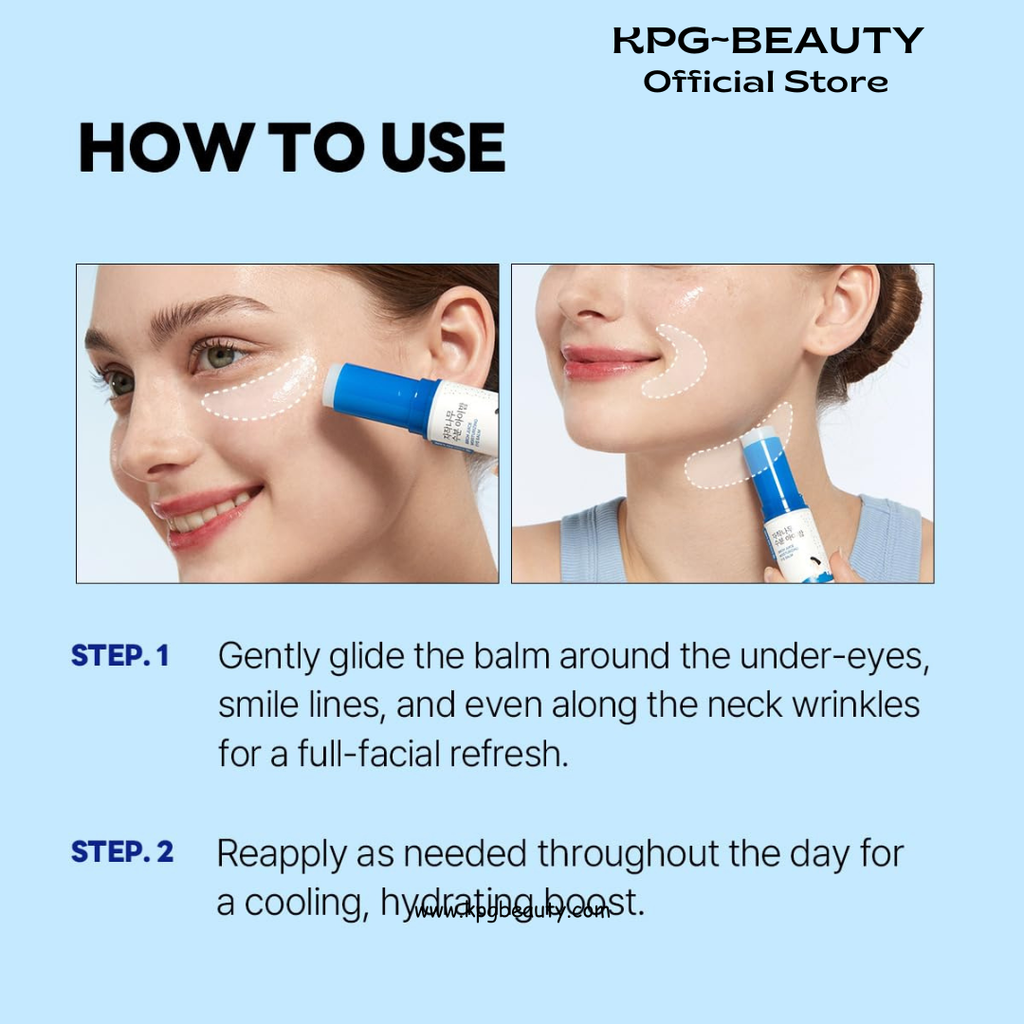 ROUND LAB Birch Juice Icy Cooling Eye Stick – Depuffing Glow Booster Balm for Puffy Eyes, Dark Circles, Fine Lines | On-the-Go Moisturizer | Korean Skincare | 0.35 oz Round Lab