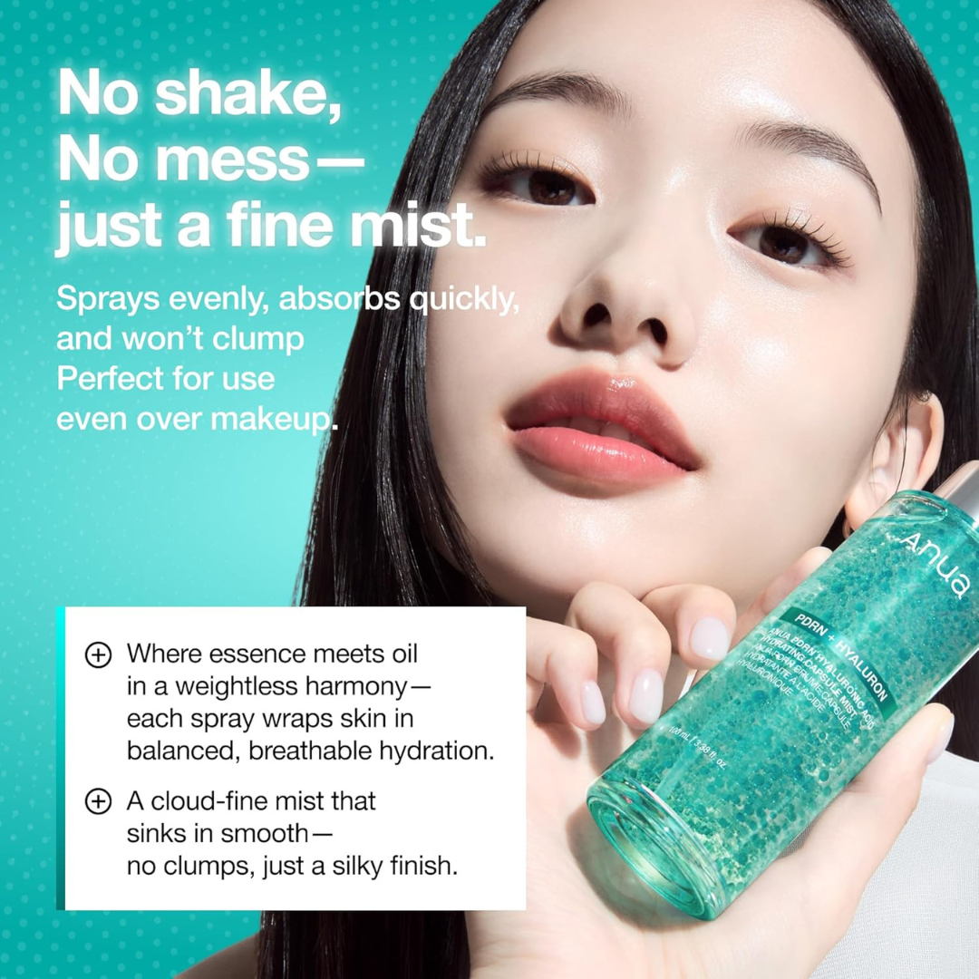 ANUA PDRN Collagen Glow Facial Serum Spray 100ml KPG BEAUTY KPGBEAUTY