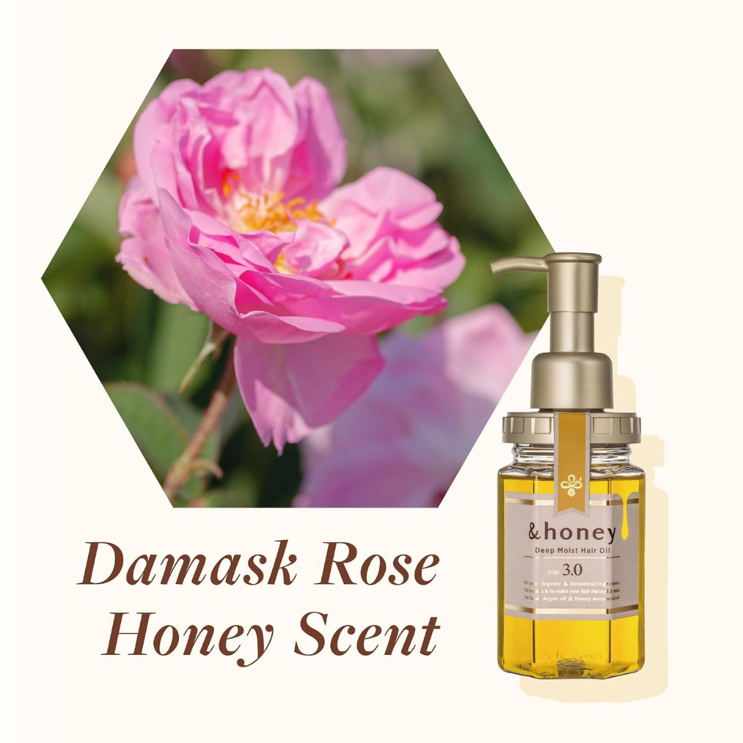 &honey Deep Moist Hair Oil 100ml KPG BEAUTY &honey