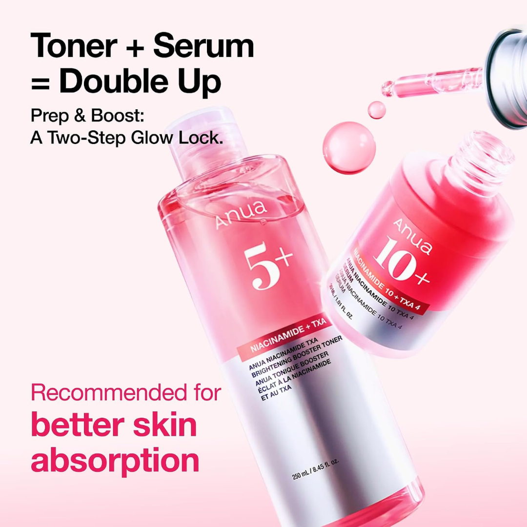 ANUA Niacinamide Tranexamic Acid Brightening Booster Toner 250ml KPG BEAUTY Anua