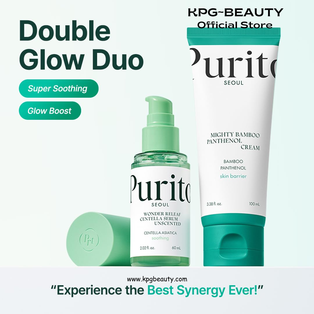 PURITO Centella Unscented Serum for Sensitive Skin – Lightweight Calming & Skin Barrier Repair, 34,860 ppm Soothing Serum, Vegan & Cruelty-Free, Korean Skincare, 2 fl.oz / 60ml Purito Seoul