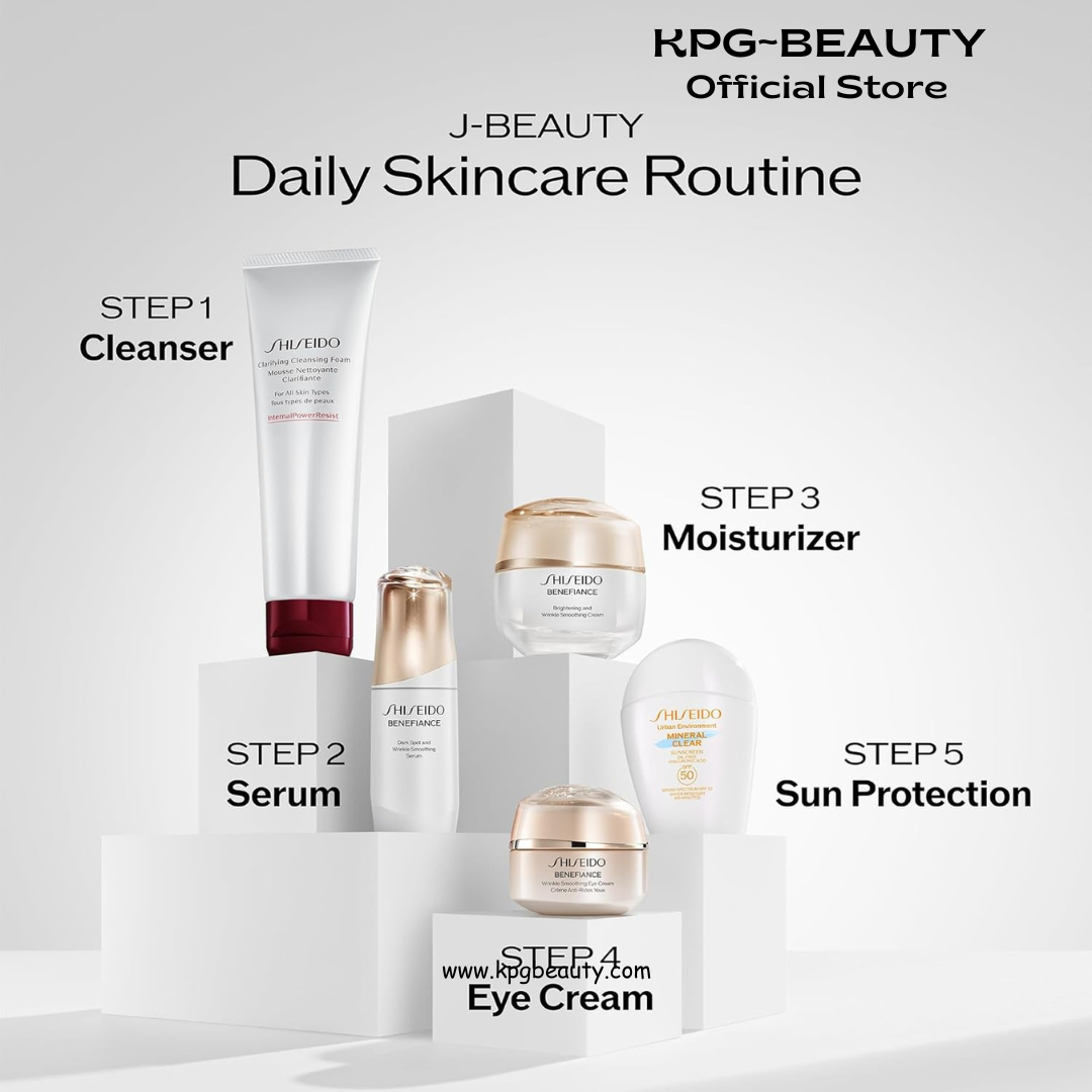 Shiseido Clarifying Cleansing Foam - 125 mL - Cleanses, Balances & Removes Impurities for Smoother, Radiant Complexion - For All Skin Types Shiseido