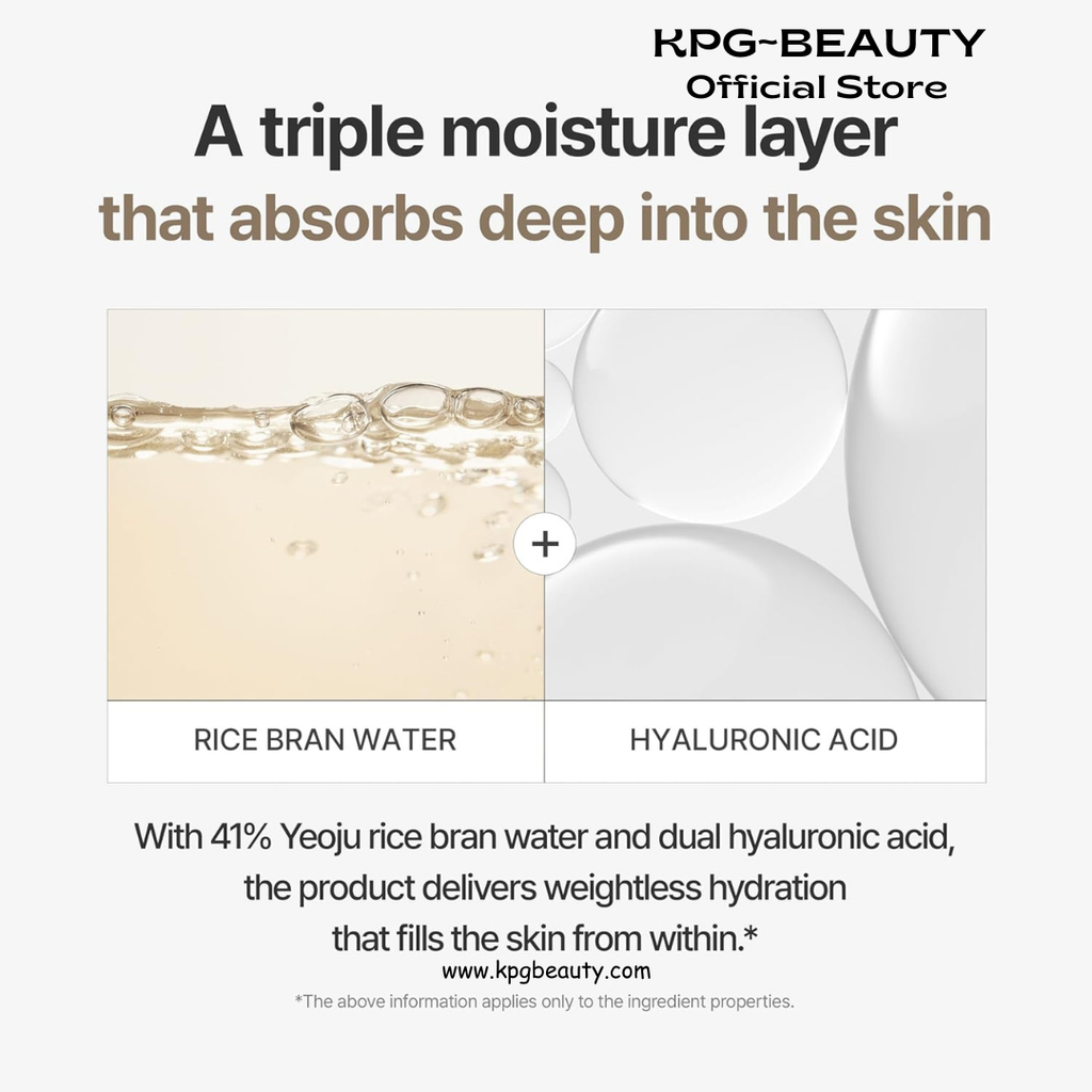I’m From Rice Cream, Hydrating Face Moisturizer with Rice Water & Ceramide, Lightweight Barrier Cream for Dry & Combination Skin, Korean Skincare 50ml IAM FROM