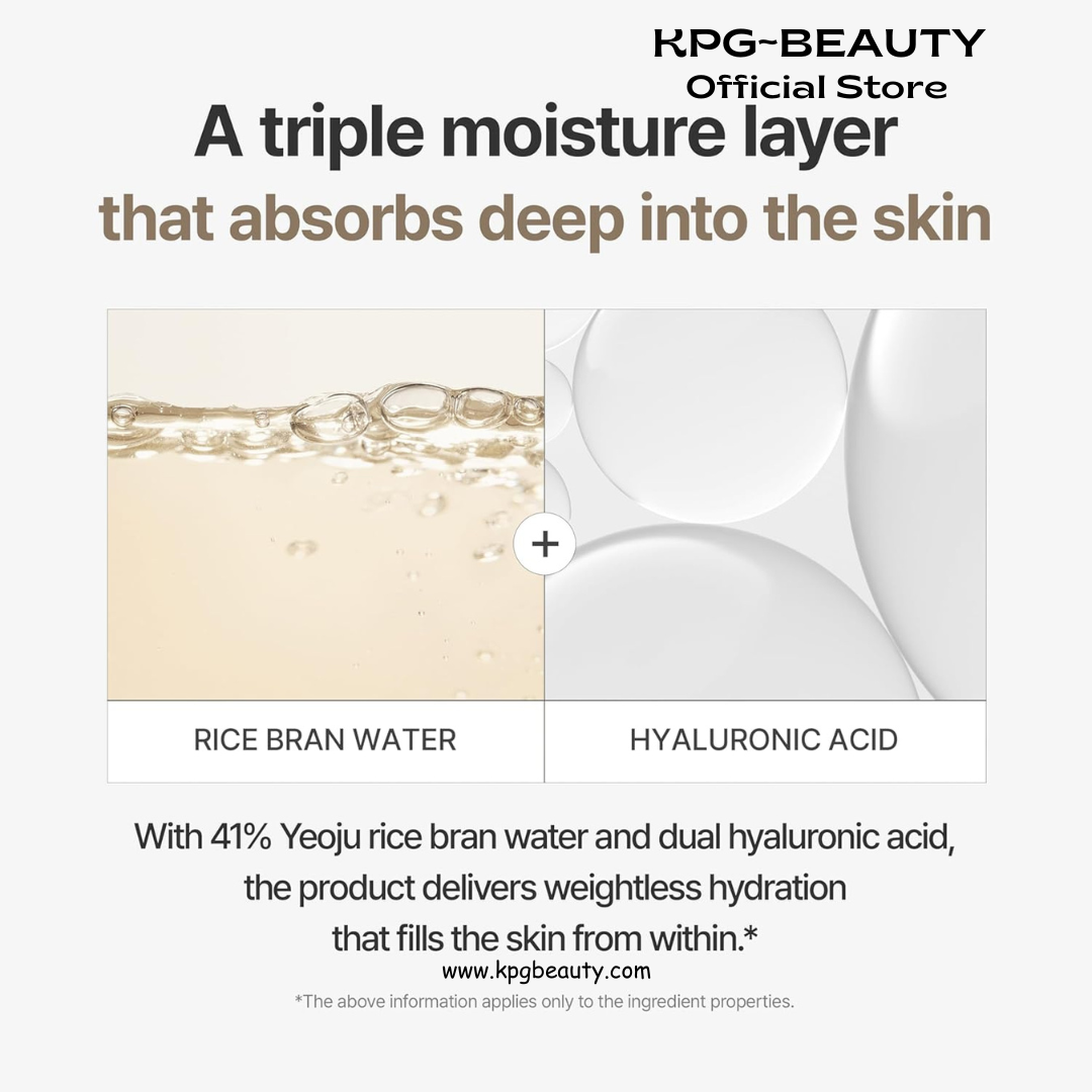 I’m From Rice Cream, Hydrating Face Moisturizer with Rice Water & Ceramide, Lightweight Barrier Cream for Dry & Combination Skin, Korean Skincare 50ml IAM FROM