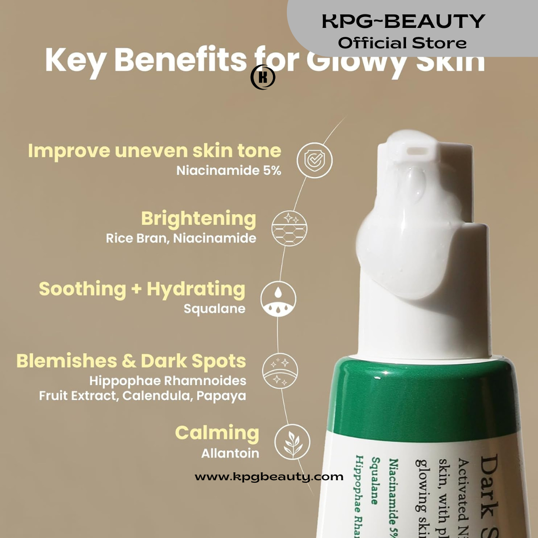 AXIS-Y Dark Spot Correcting Glow Serum - 5% Niacinamide Dark Spot Remover For Face - Vegan Korean Skin Care Niacinamide Serum for All Skin Types 50 ml