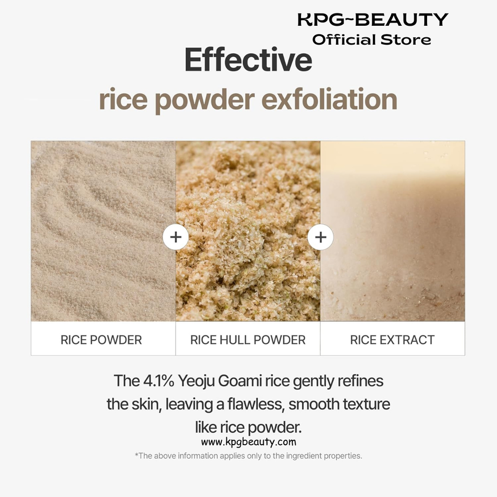 I'm From Rice Mask, Soft Exfoliating Wash-Off Rice Mask, Glass&Dewy, Hydration, Korean Skin Care  70gm IAM FROM